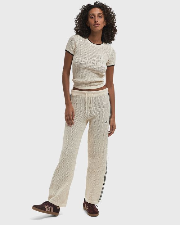 Adidas WMNS CROCHET TEE Beige | BSTN Store