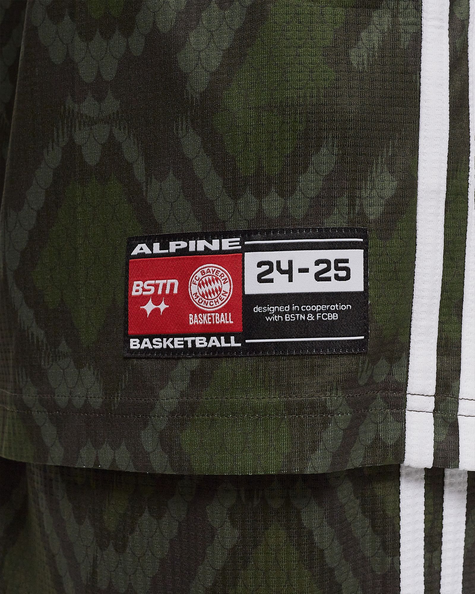 BSTN x FC BAYERN BASKETBALL Garden Jersey R