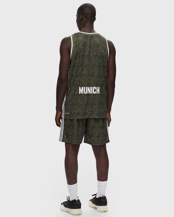 Adidas BSTN x FC BAYERN BASKETBALL Garden Jersey R Green SHAOLI