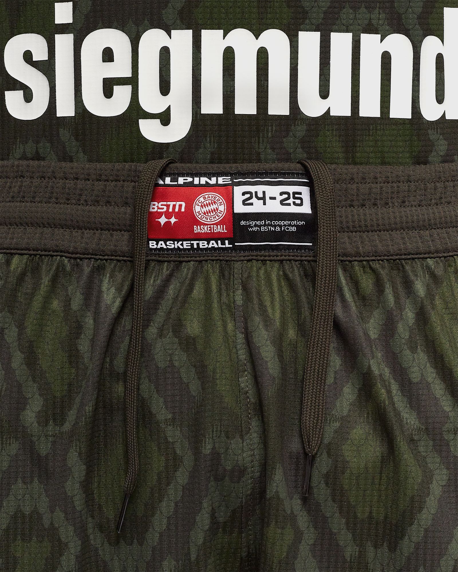 BSTN x FC BAYERN BASKETBALL Garden Short R