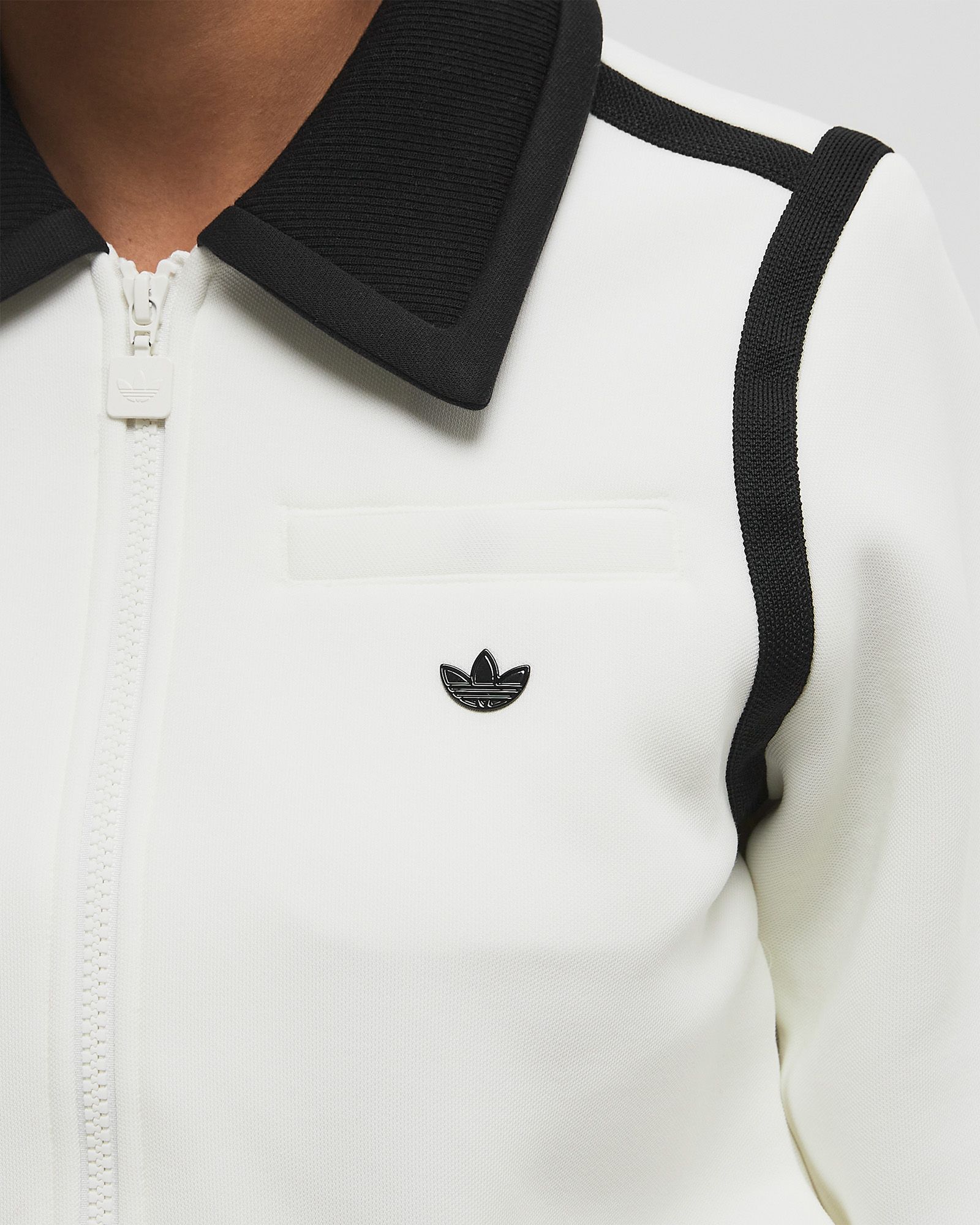 Adidas WMNS COLLARED TRACK TOP White | BSTN Store