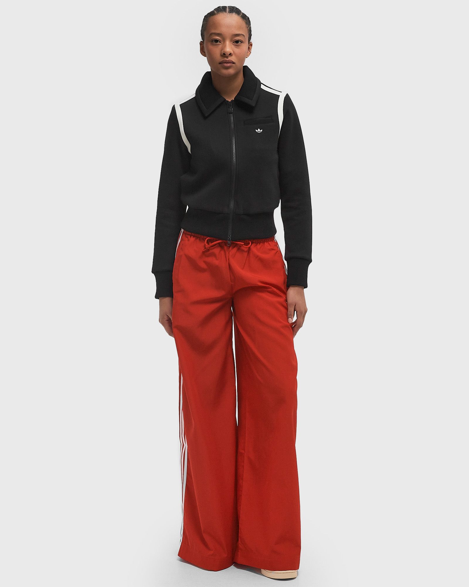 WMNS COLLARED TRACK TOP