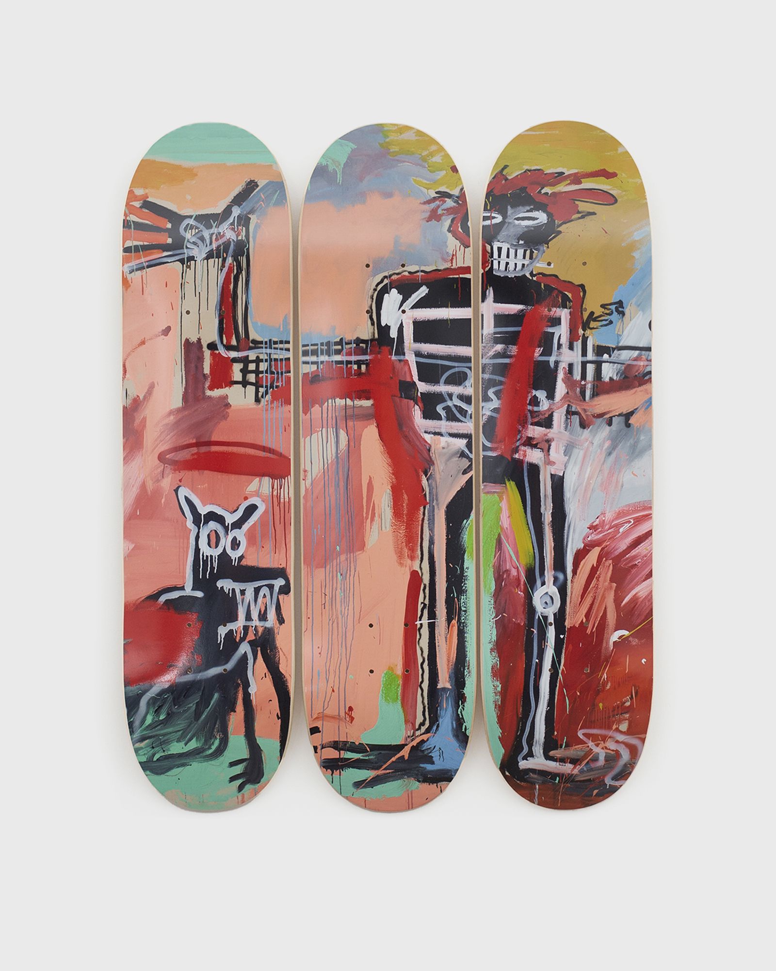 Jean-Michel Basquiat Boy And Dog In A Johnnypump, 1982