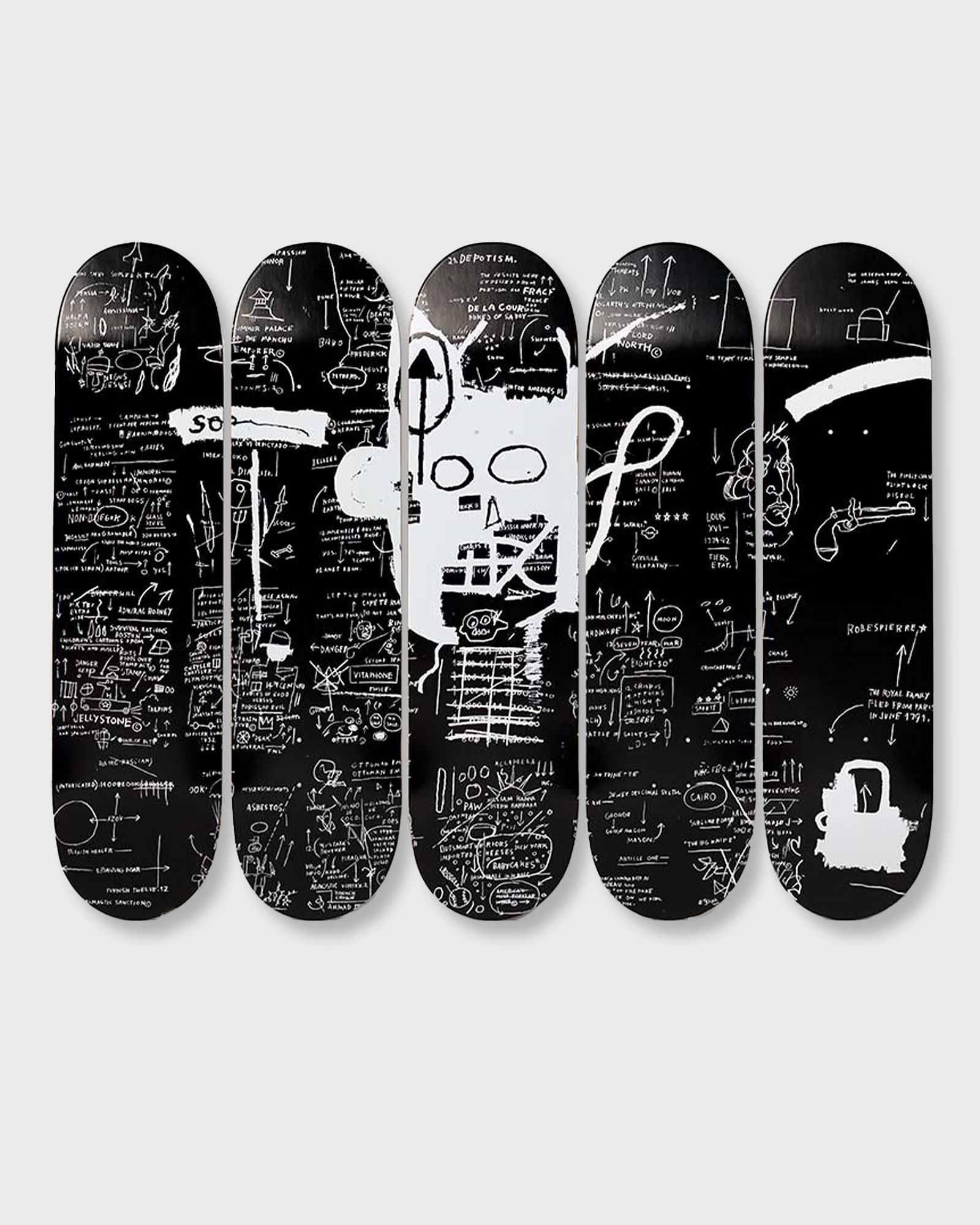 Jean-Michel Basquiat Demon Decks 5-Pack