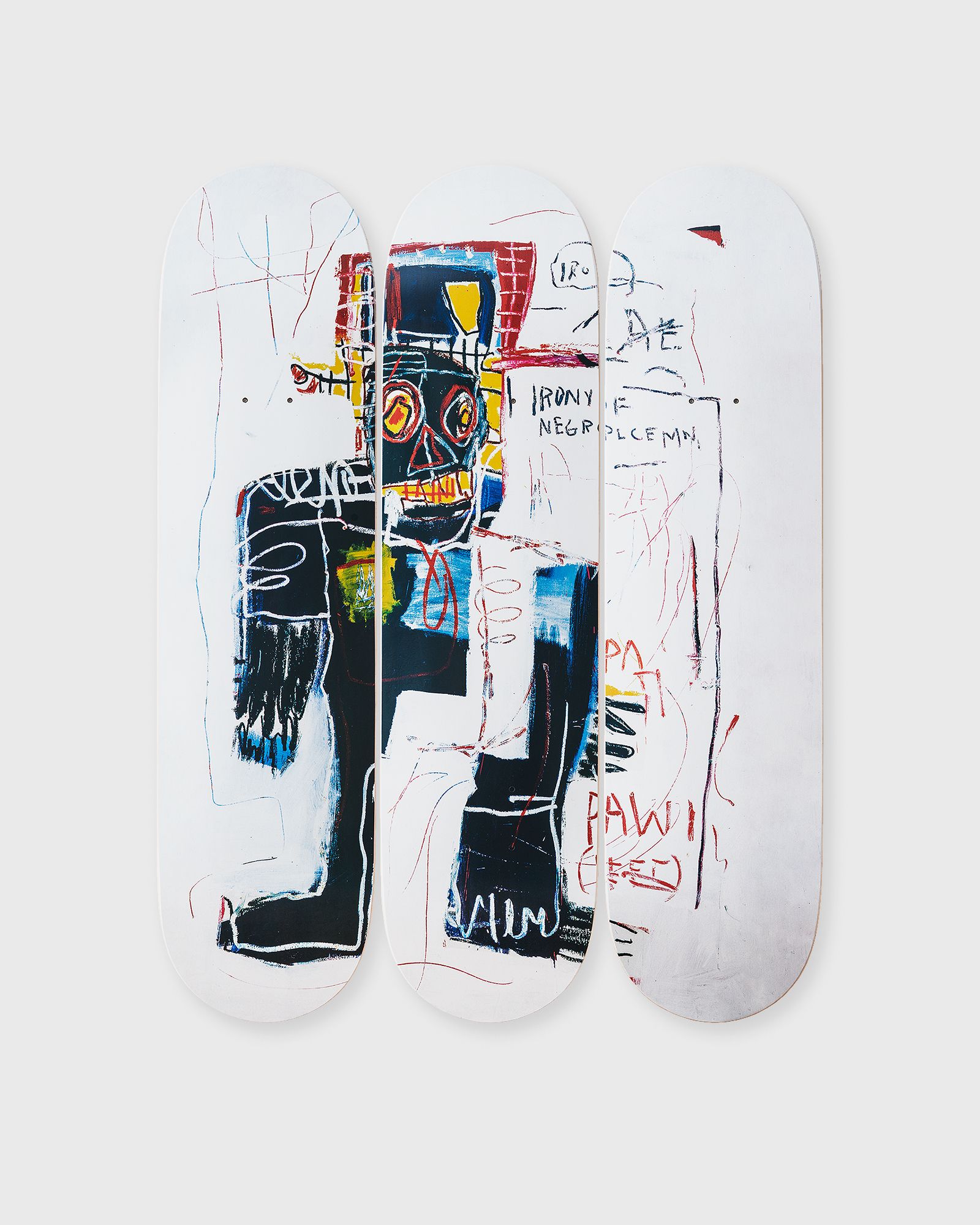 JEAN-M. BASQUIAT POLICEMAN DECKS 3-PACK