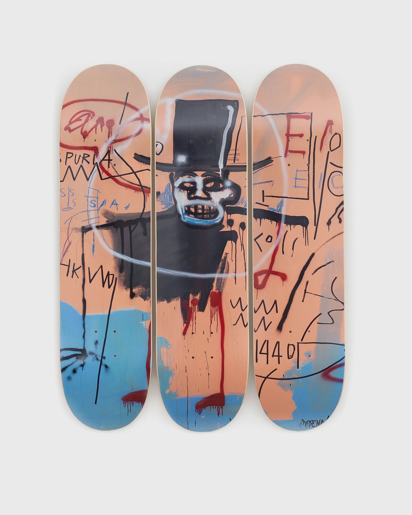 Jean-Michel Basquiat The Guilt of Gold Teeth, 1982