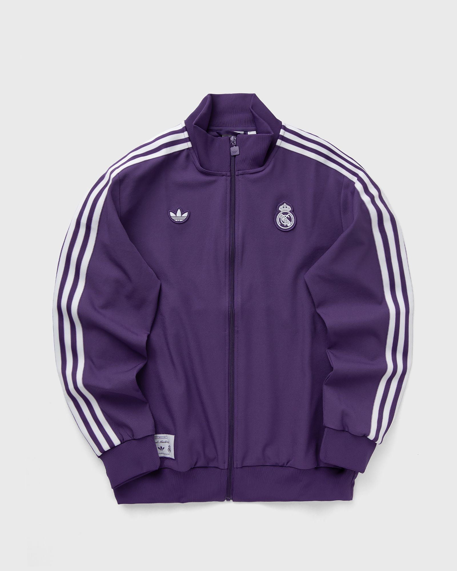 Adidas REAL MADRID ICON TRACK TOP Purple | BSTN Store