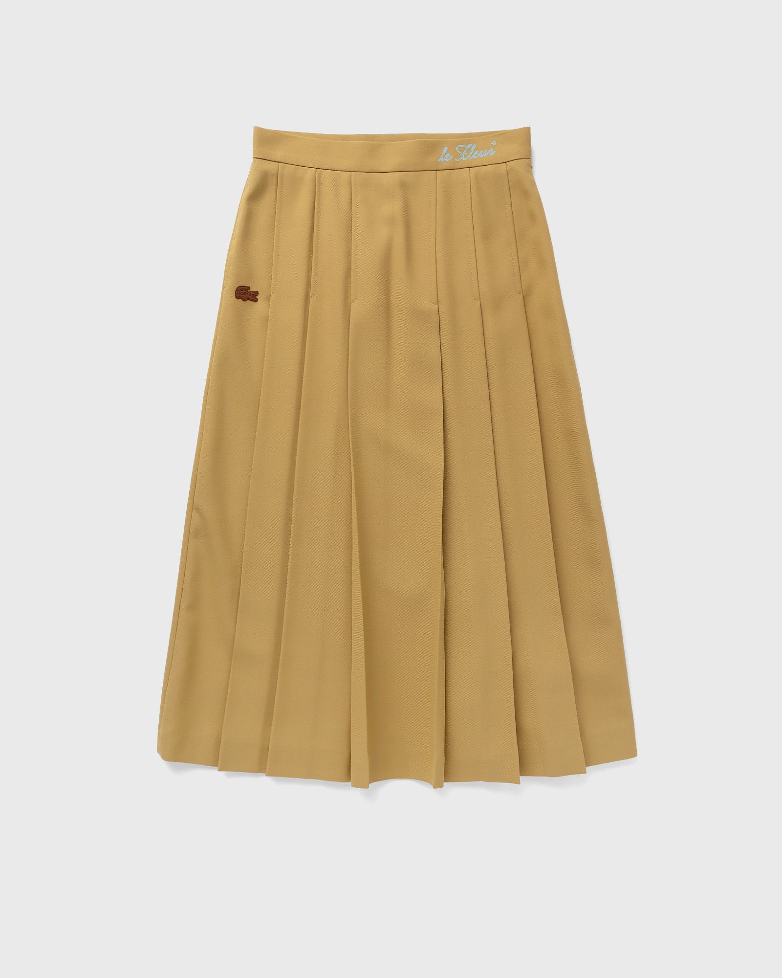 Lacoste - x le fleur jupe rock women skirts beige in größe:xl