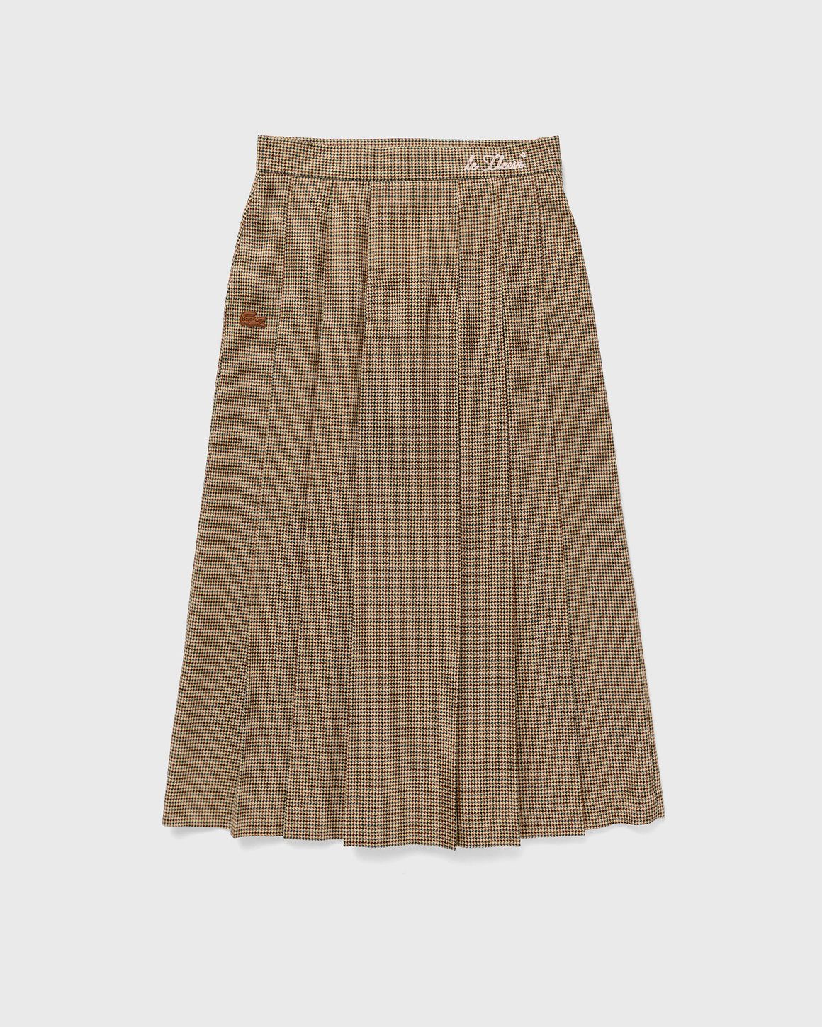 Lacoste X LE FLEUR JUPE ROCK Brown | BSTN Store