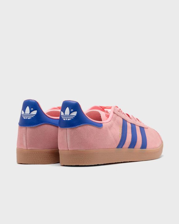 adidas gazelle silver green womens adidas Gazelle (Semi Pink Spark/Lucid Blue/Gum) main image 1