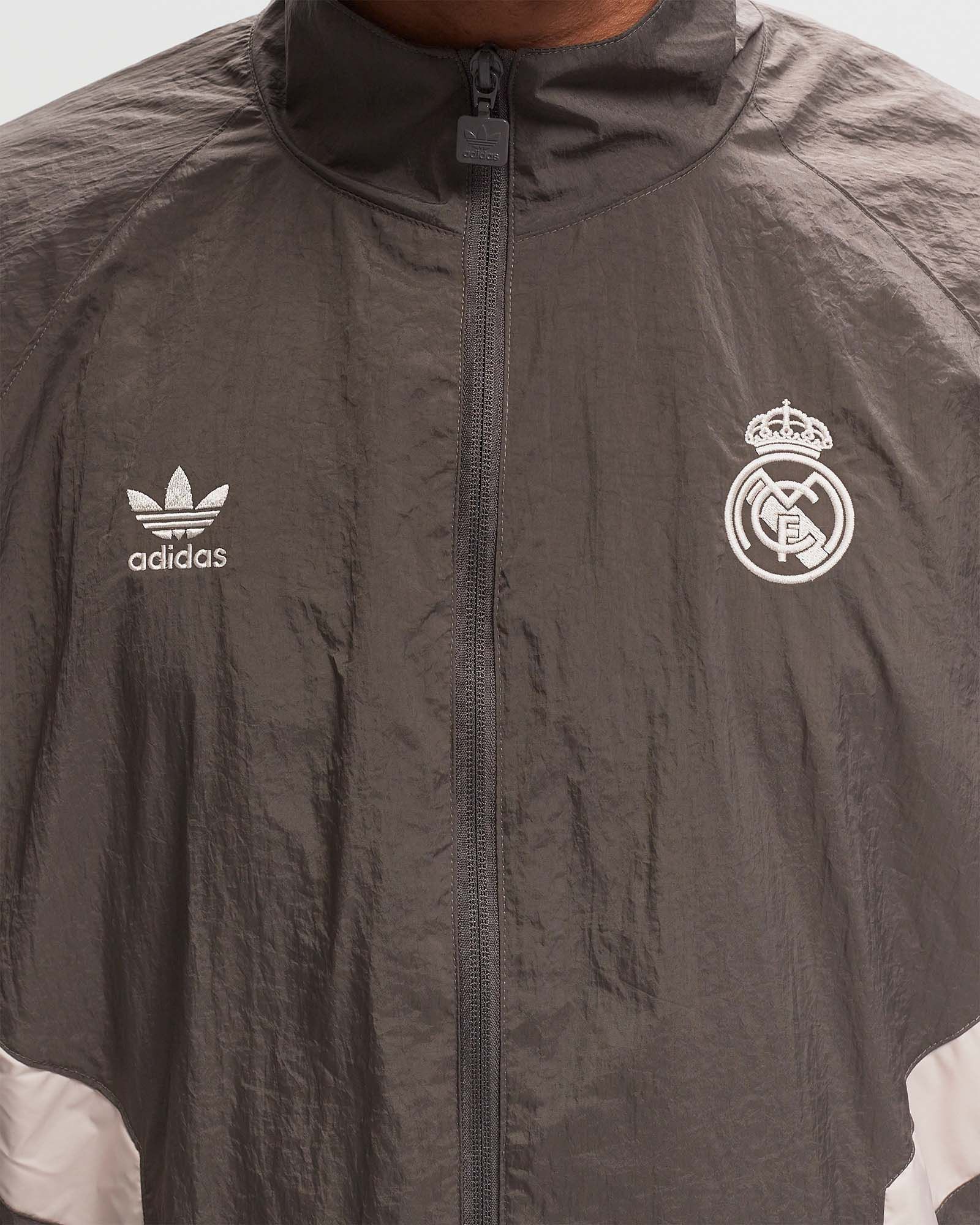 ウェア adidas Real Madrid Lifestyle Track Top adidas Real Madrid 25/26 UBP Doubleknit Track Top (White