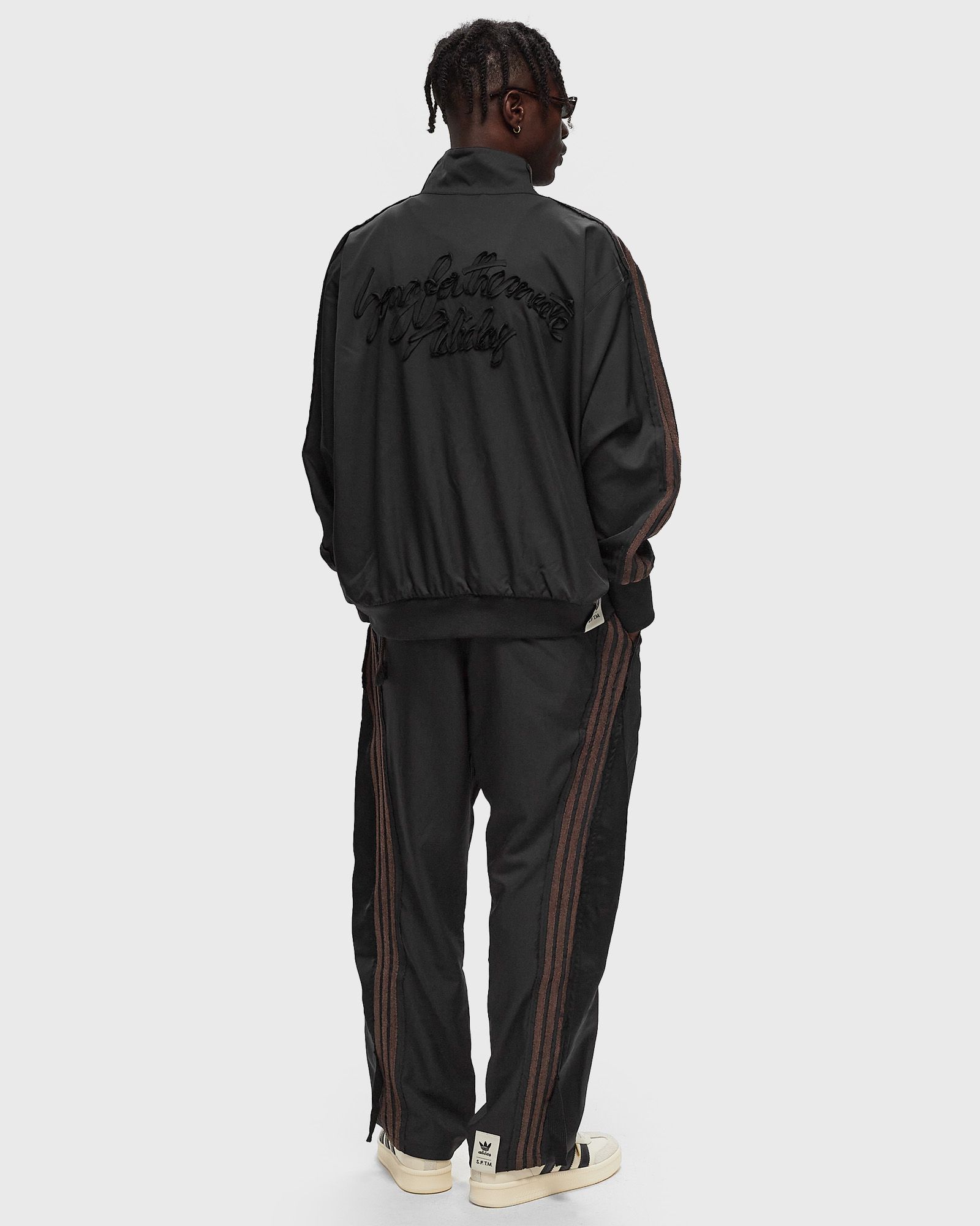 新品L Adidas The Muteトラックジャケット JI9645 adidas Song For The Mute Track Jacket -Black / Brown