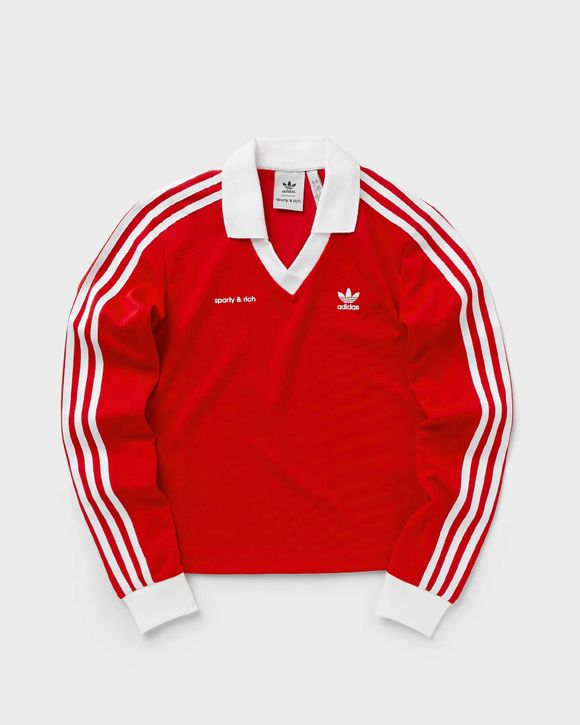 Adidas x Sporty Rich SOCCER Jersey Red BSTN Store