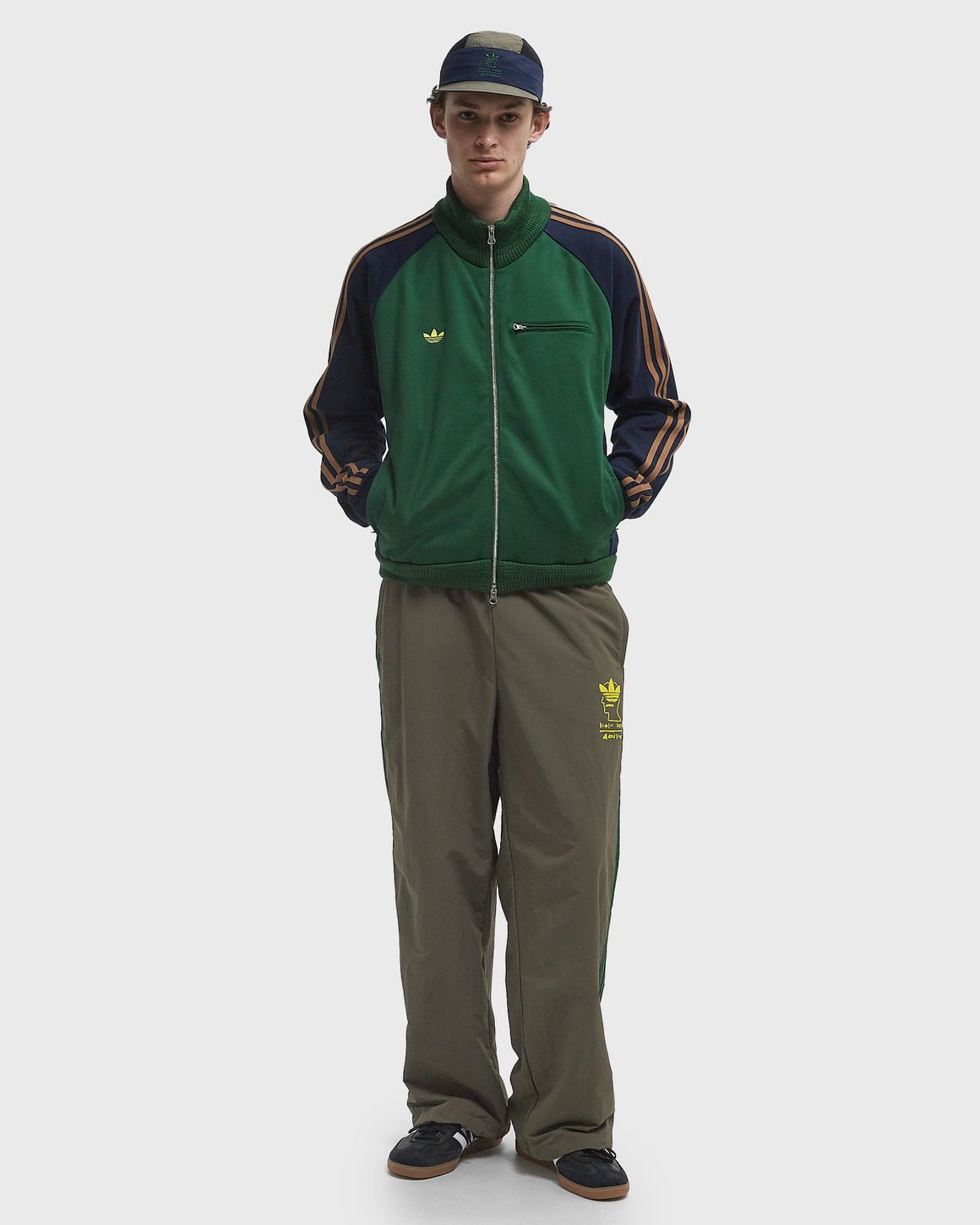 Adidas x BRAIN DEAD TRACK TOP Green | BSTN Store
