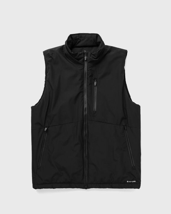 Snow Peak GORE WINDSTOPPER Warm Vest Black - BLACK