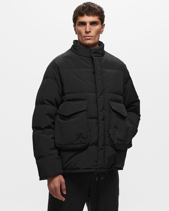 Peak down outlet parka