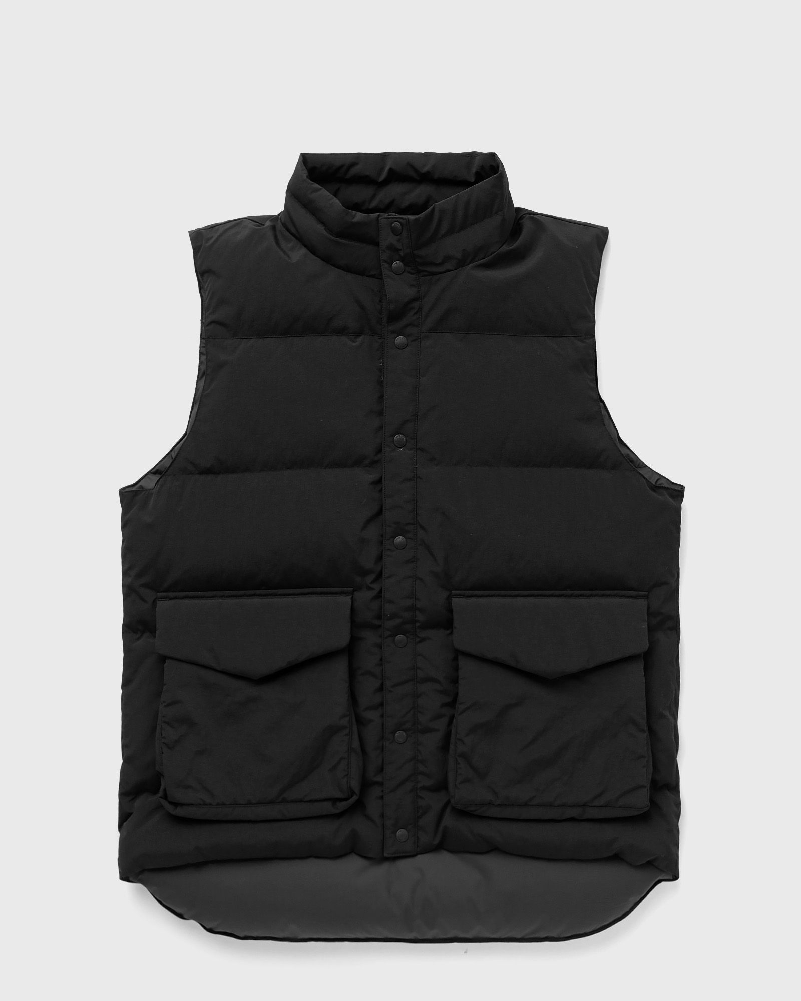 Snow Peak - recycled down vest men vests black in größe:xl