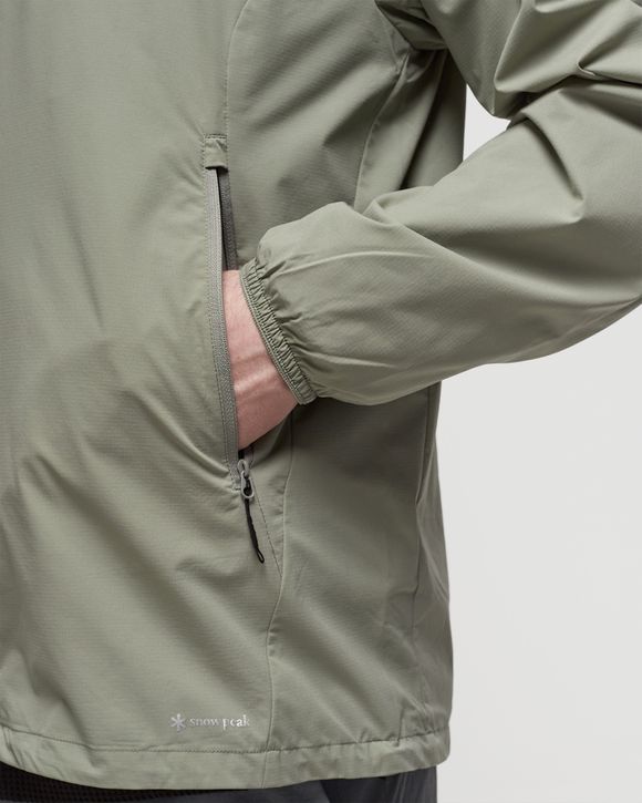 Snow Peak STRETCH PACKABLE JACKET Green | BSTN Store