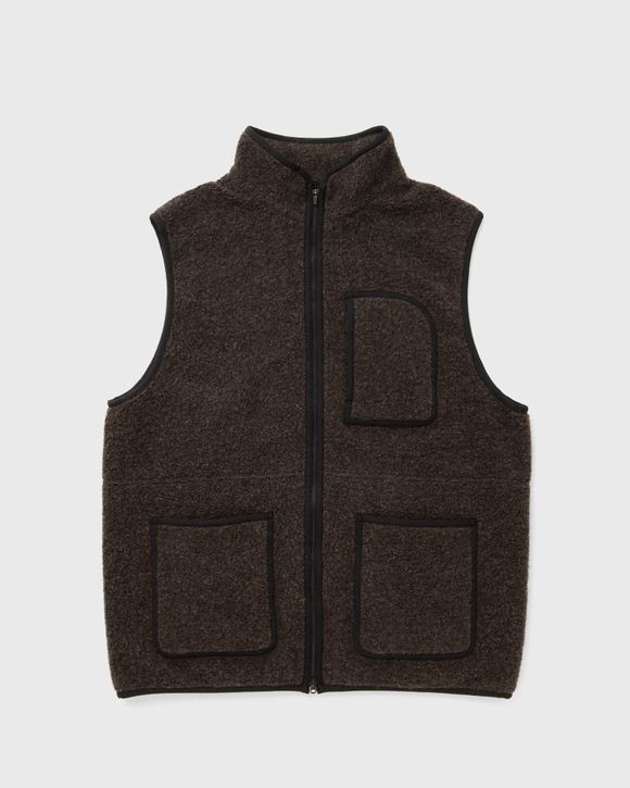 Recycled Wool Boa Vest