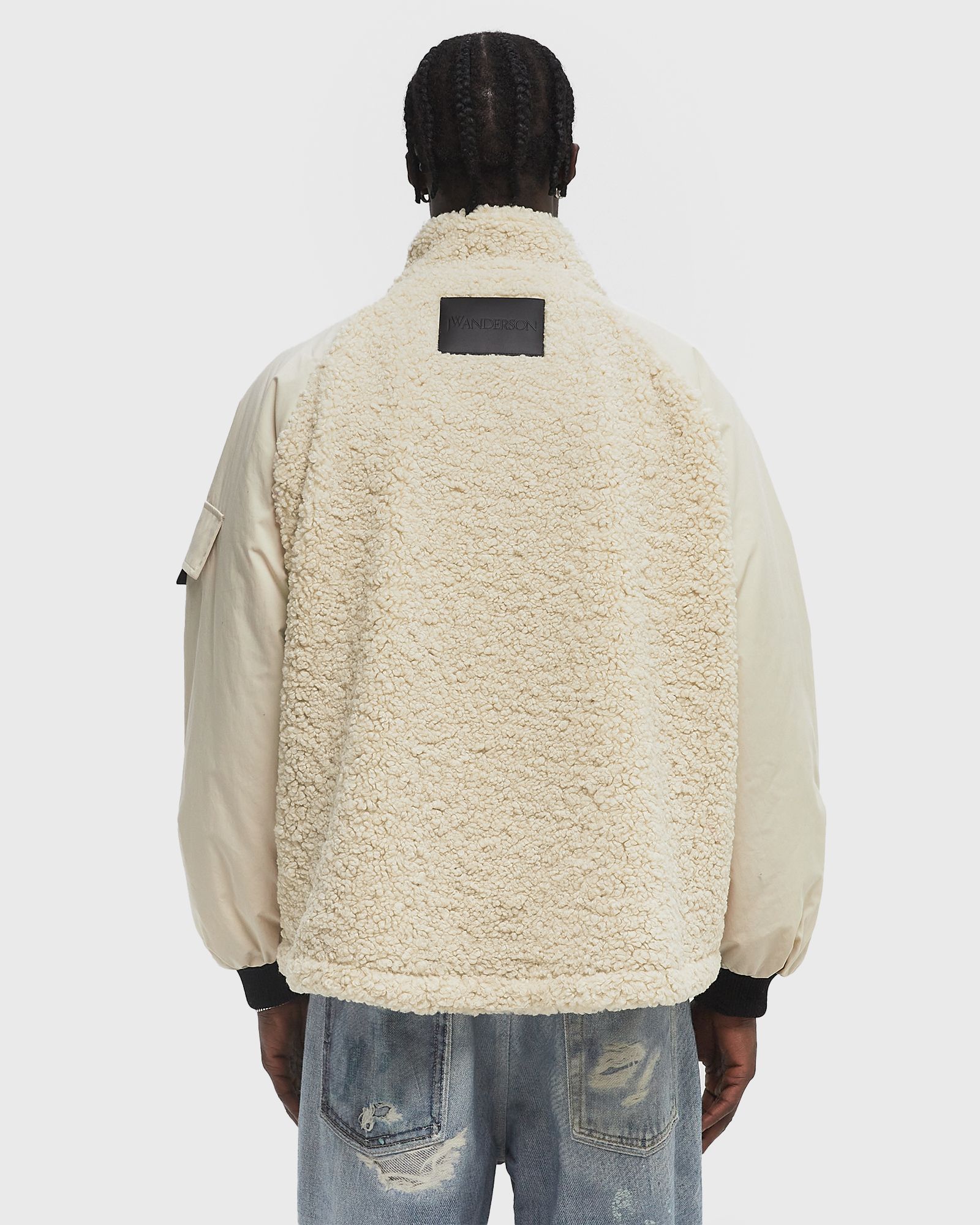 COLOUR BLOCK TRACK TOP