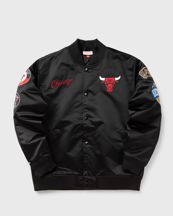 NBA BLACKOUT HEAVYWEIGHT SATIN JACKET CHICAGO BULLS