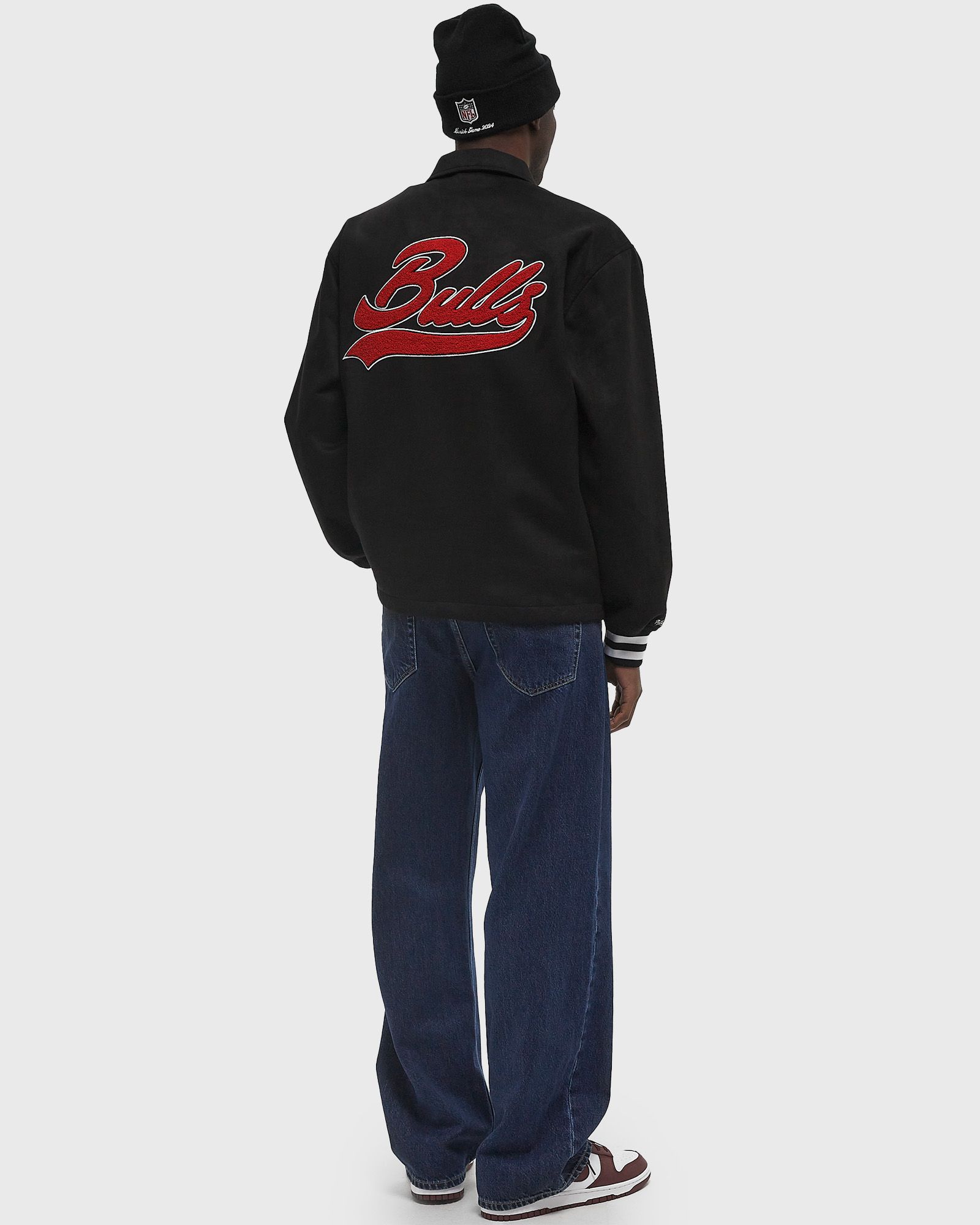 NBA OVERSWEEP VARSITY COACHES JACKET CHICAGO BULLS