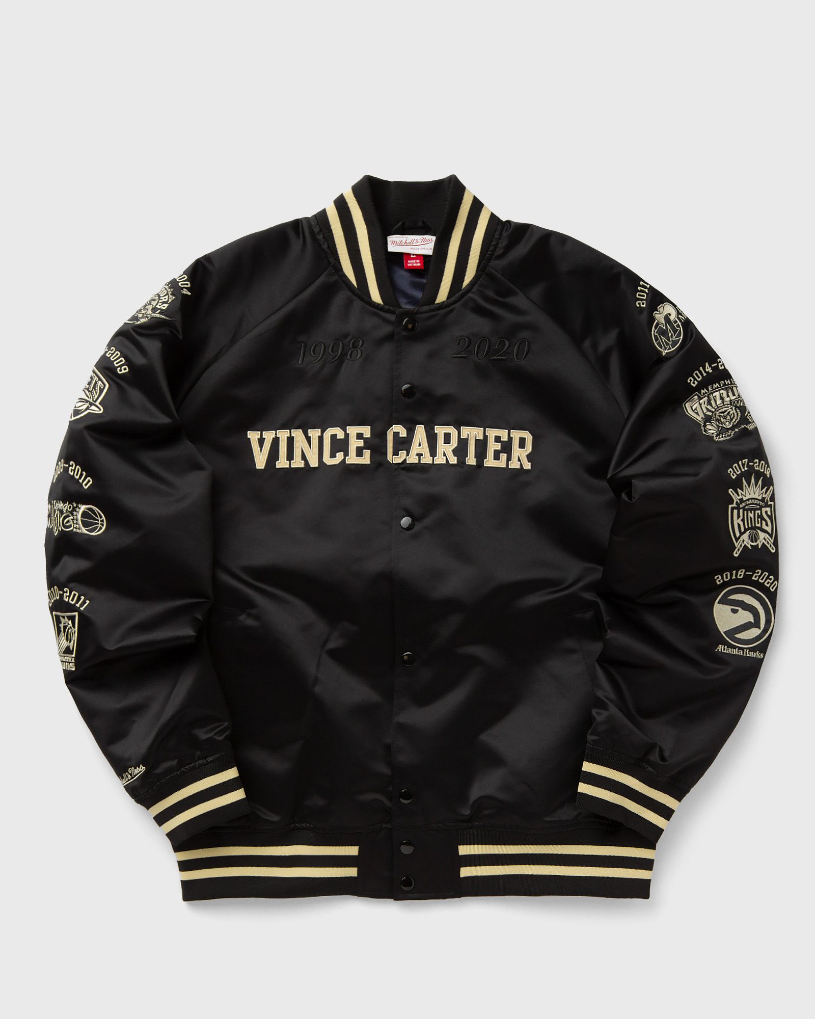 NBA 2024 HOF LW SATIN JACKET MULTI VINCE CARTER