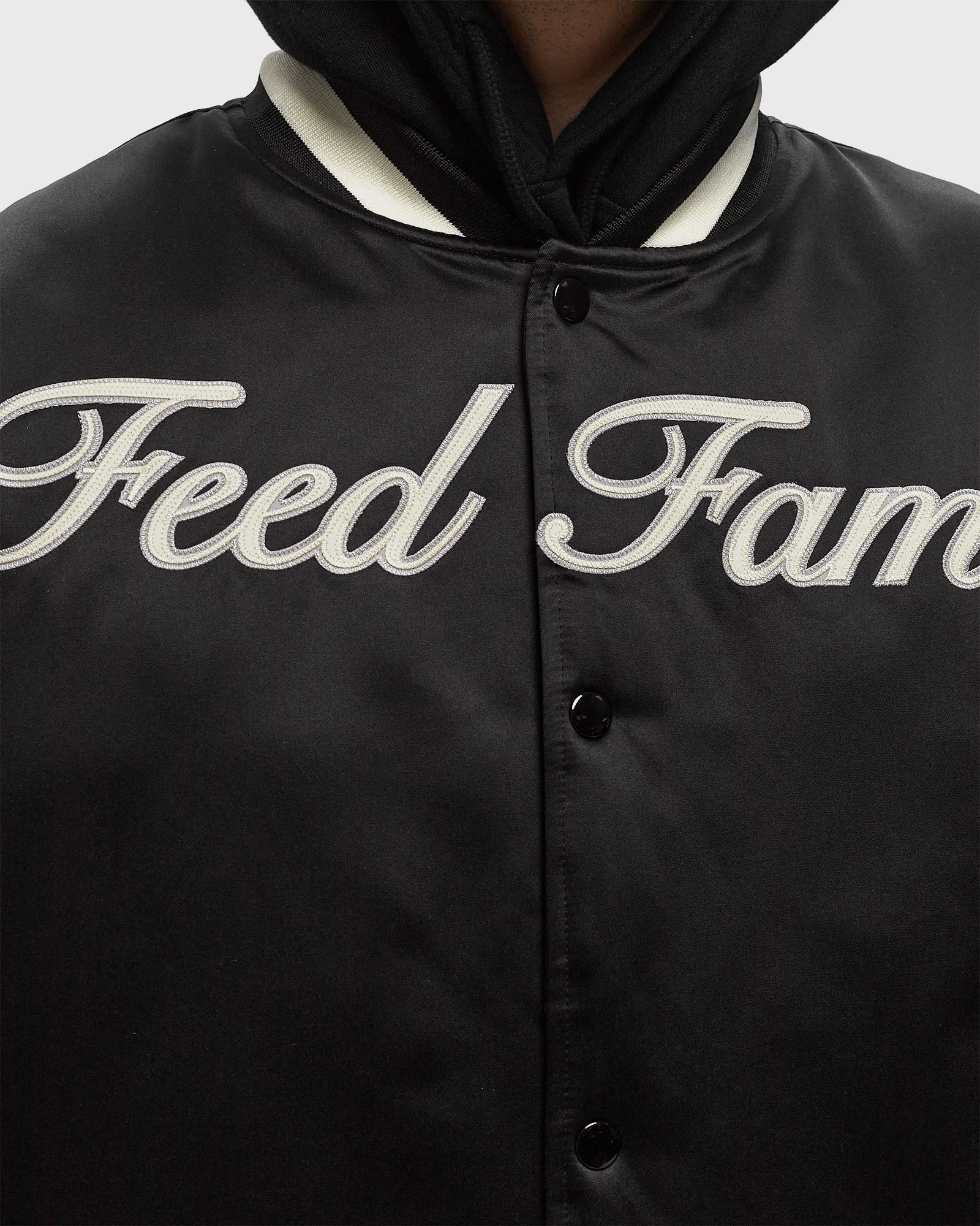 x BSTN x NFL FEED FAM Satin Jacket