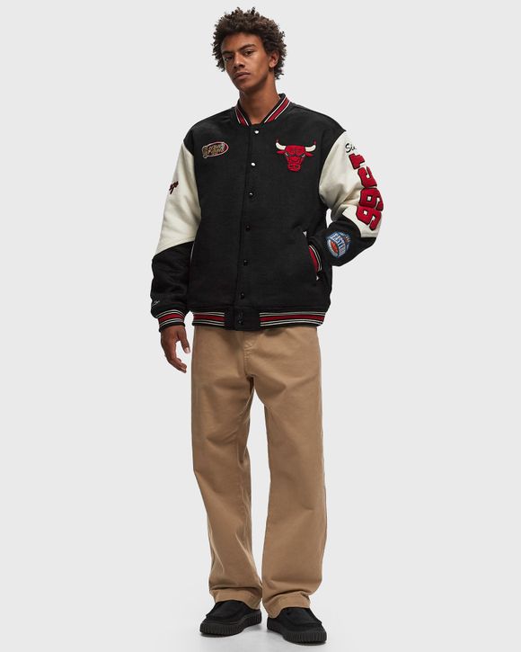 Chicago bulls bomber jacket vintage hotsell