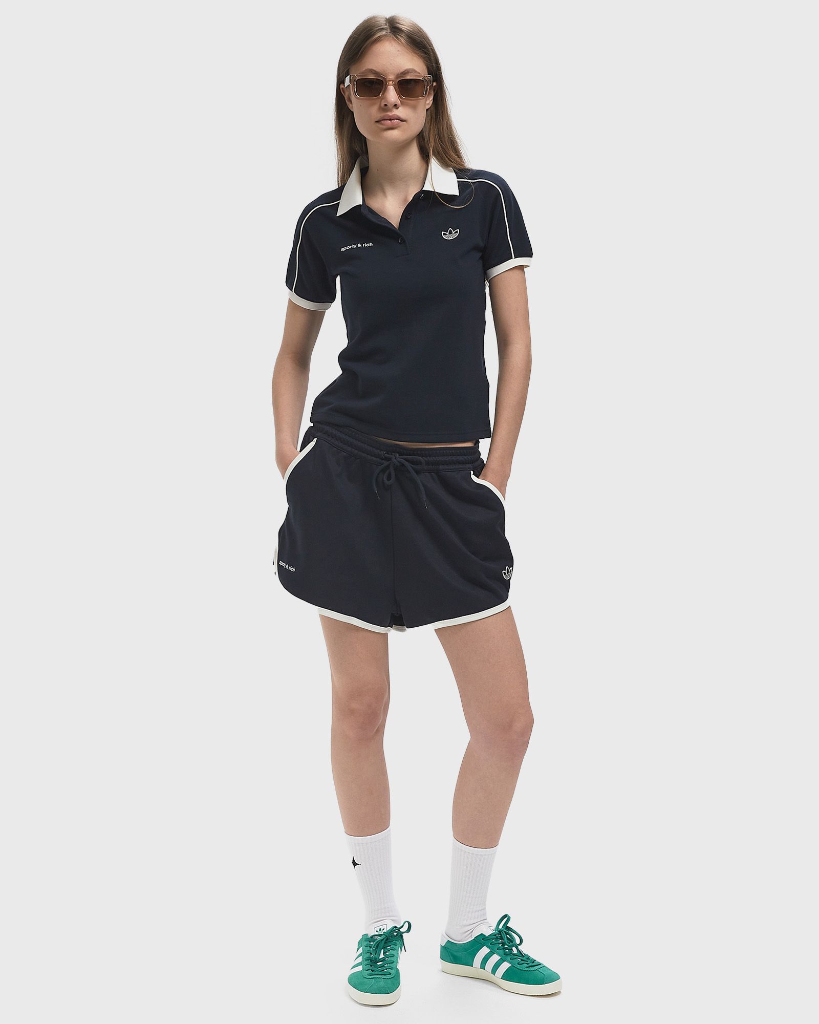 X SPORTY & RICH WMNS POLO TSHIRT