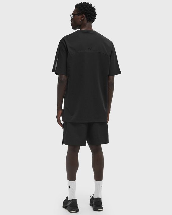 MESH STRIPES SHORT SLEEVE TEE