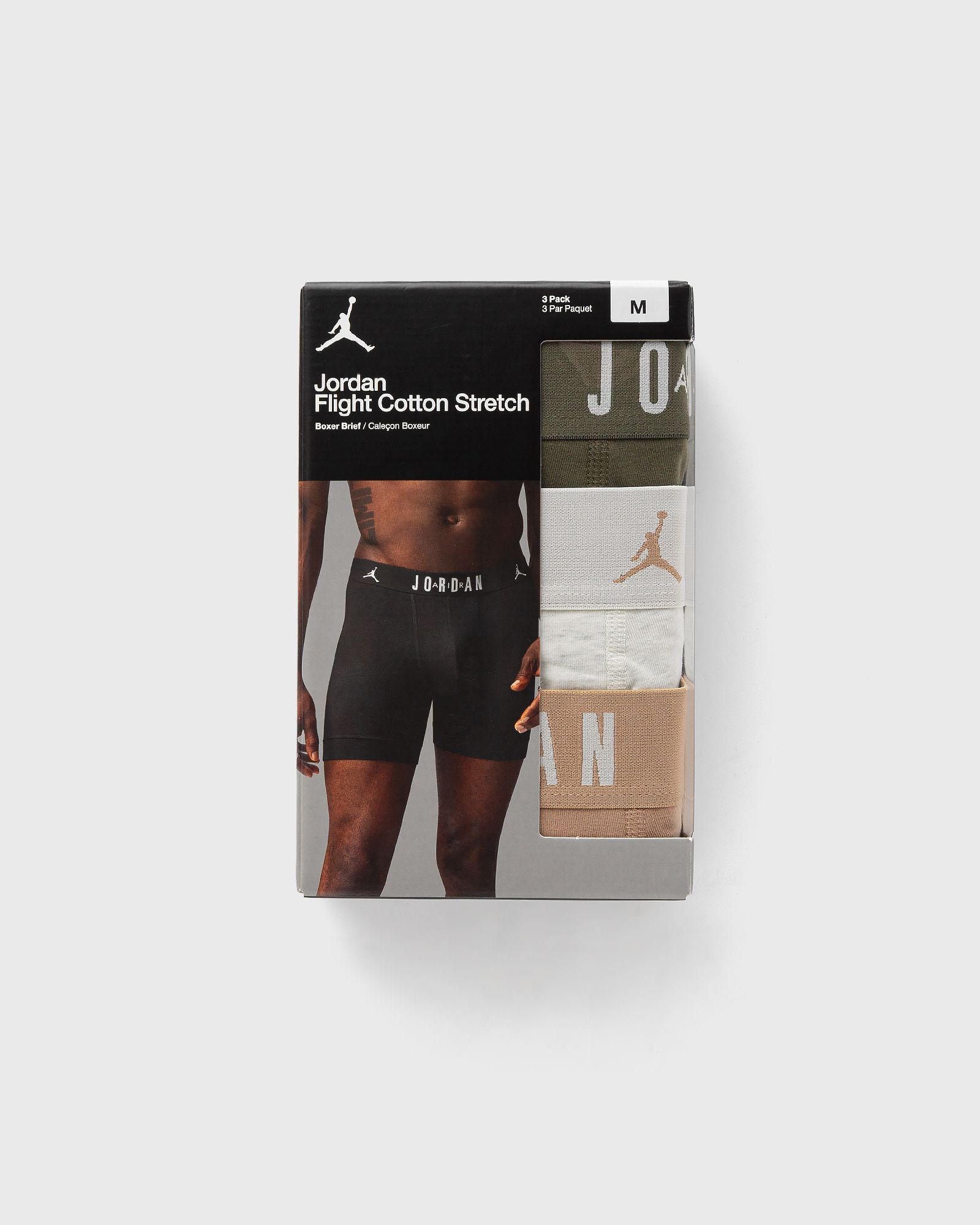 FLIGHT COTTON STRETCH 3PK BOXER/BRIEF