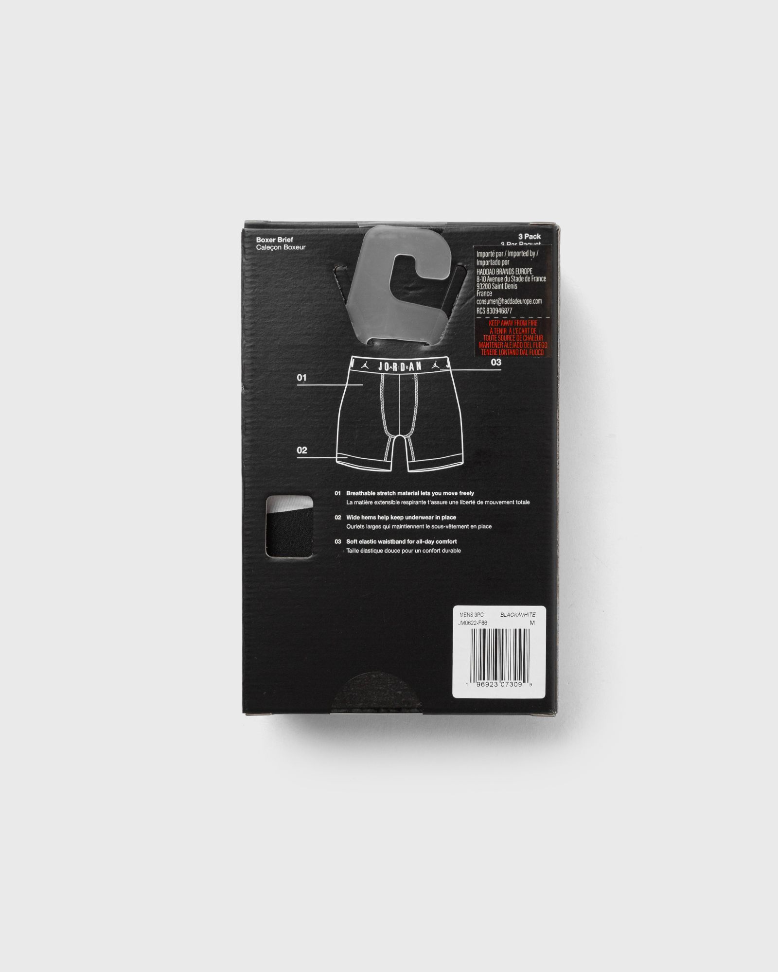 JHM FLIGHT COTTON CORE 3PK Boxer/Brief