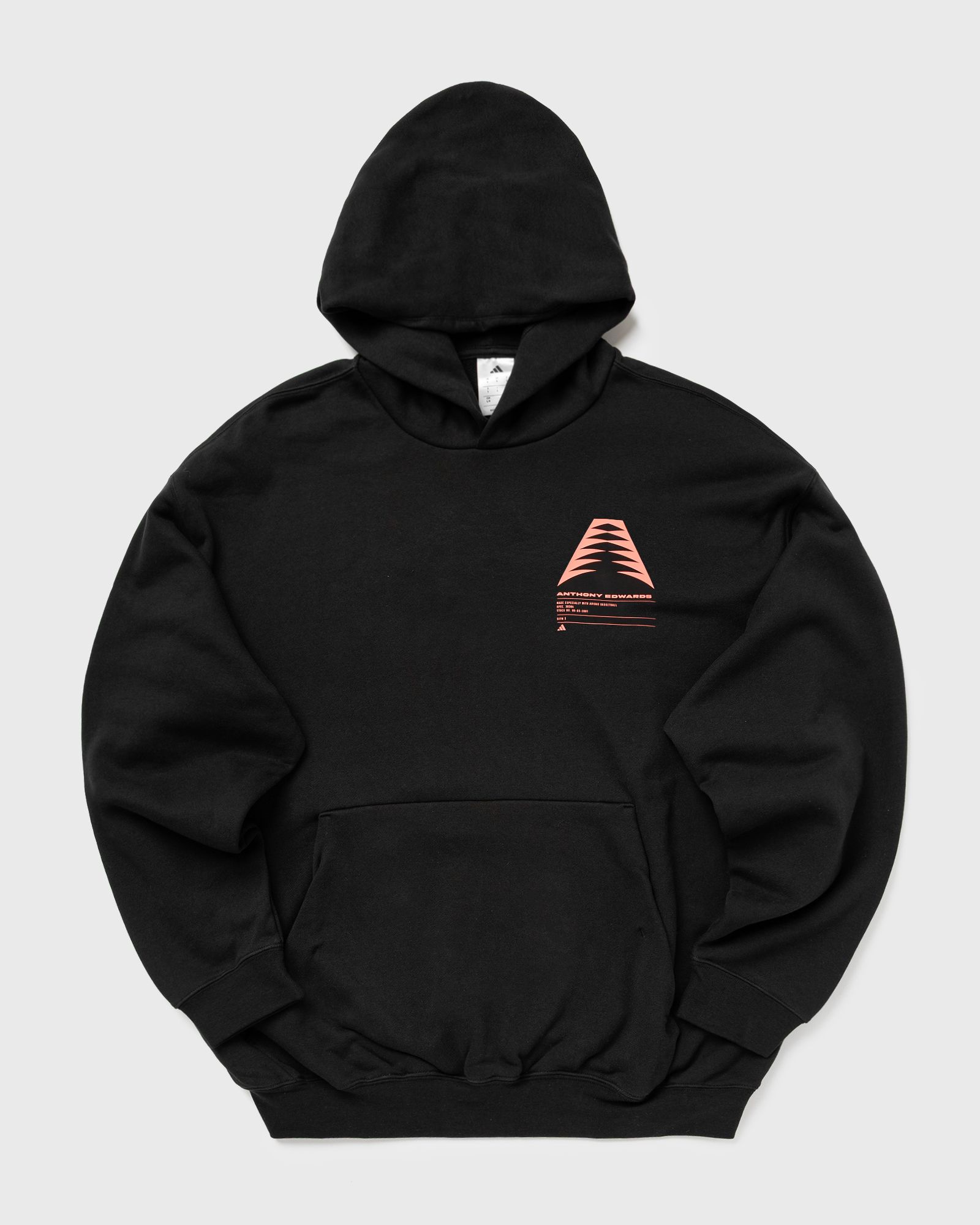 Adidas Performance Adidas Performance ANTHONY EDWARDS SCHEMATIC HOODY in black