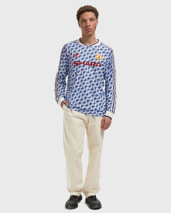 Manchester United Away Long Sleeve Jersey 90/92