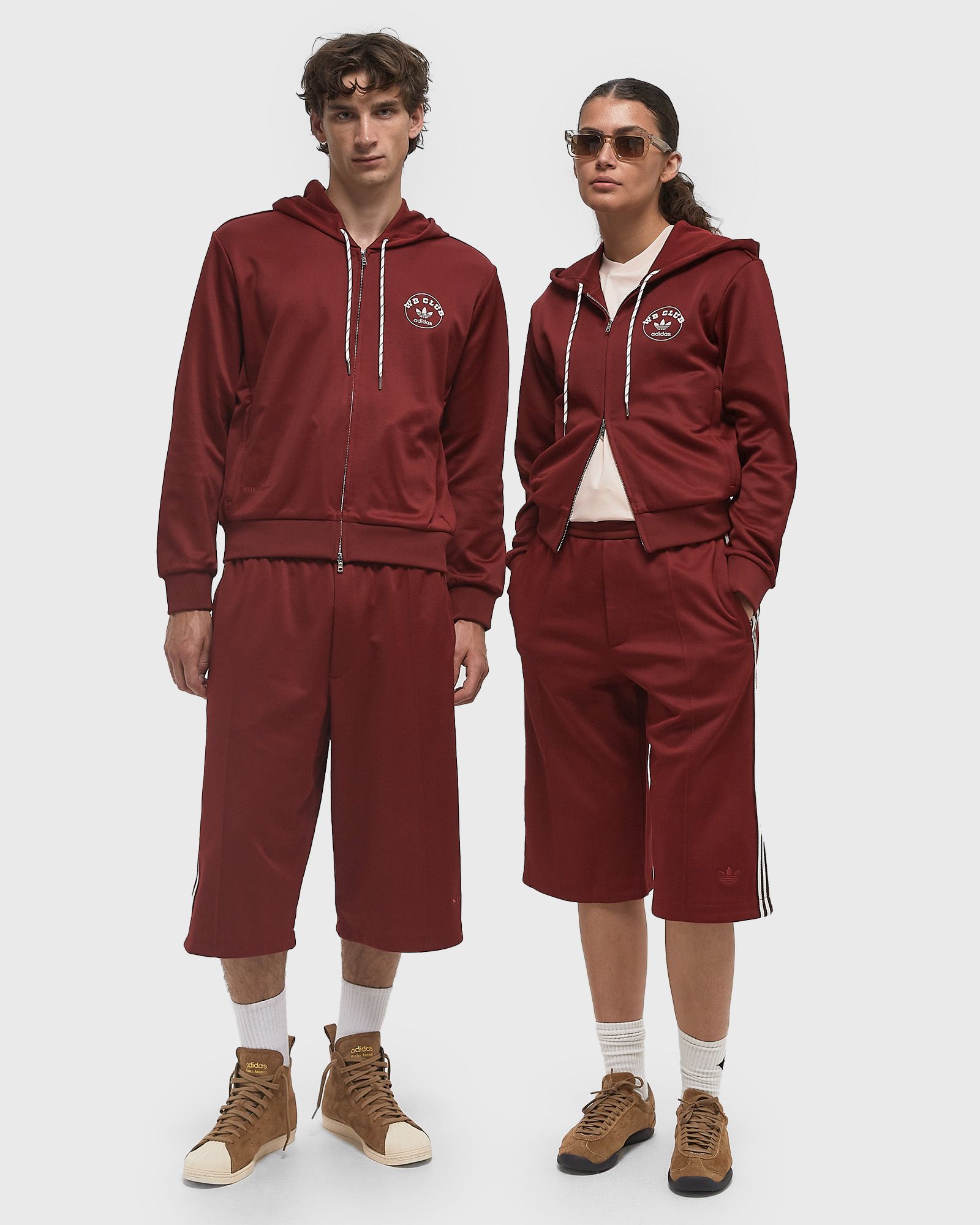 X WALES BONNER TRACK SHORTS