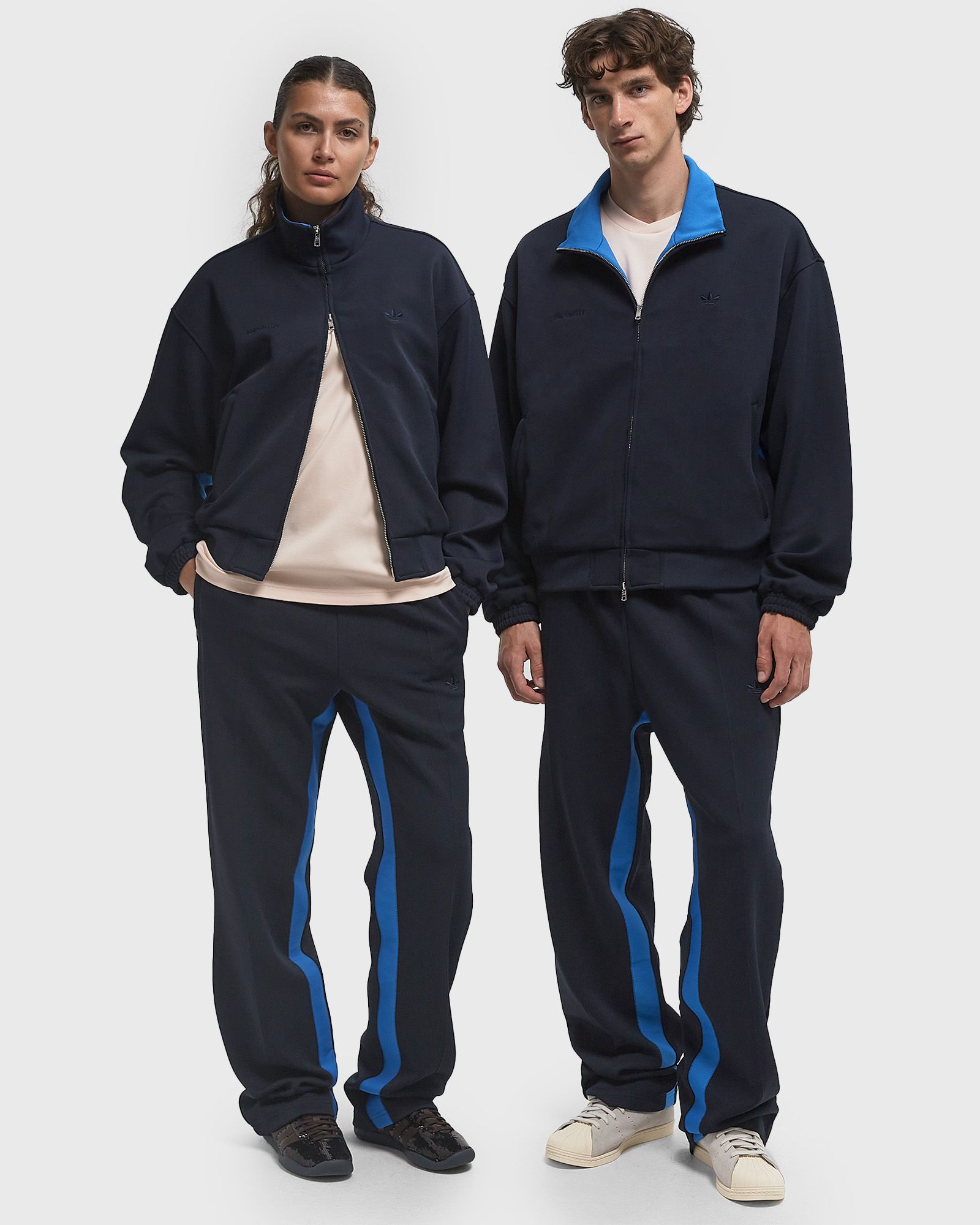 X WALES BONNER PIQUE TRACK TOP