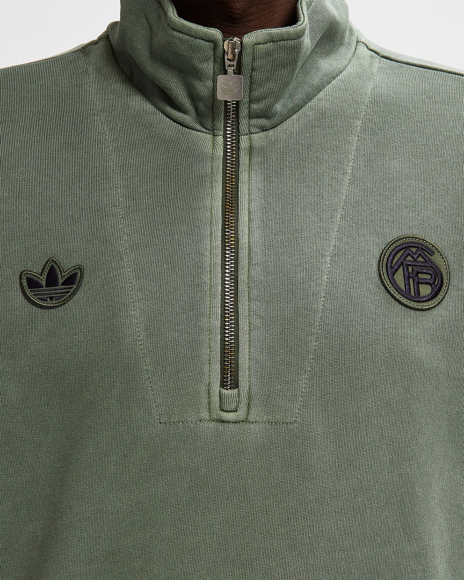 FC BAYERN ICON HALF ZIP