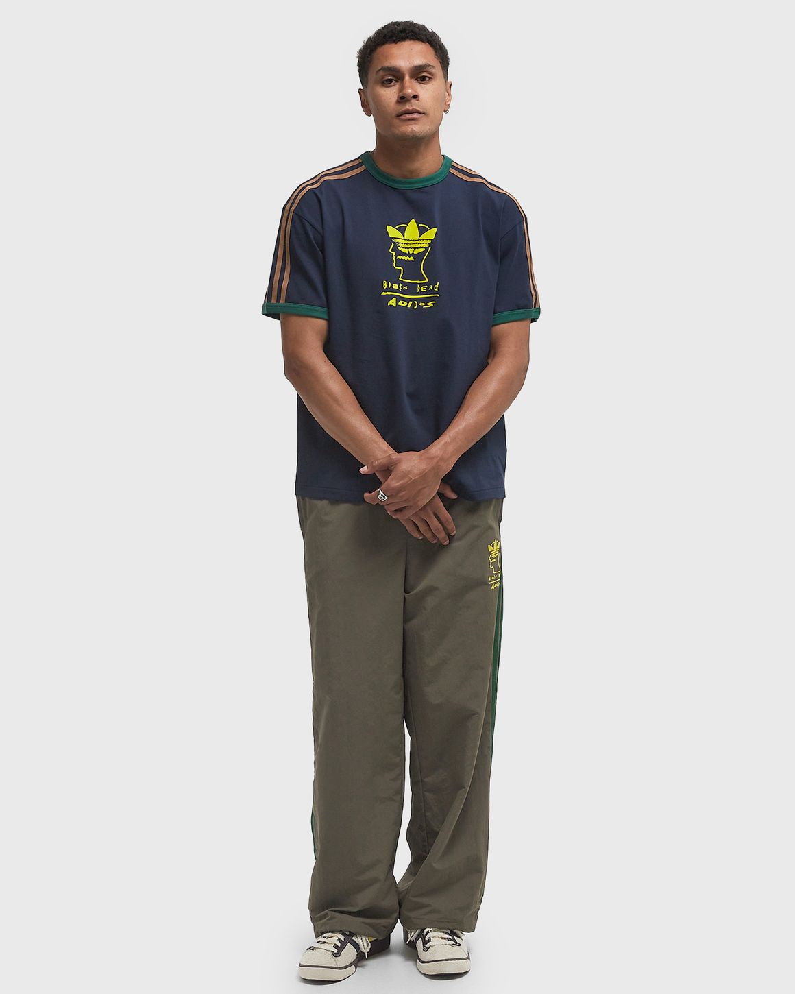 Adidas x BRAIN DEAD TEE Blue | BSTN Store Adidas x BRAIN DEAD TEE Blue | BSTN Store