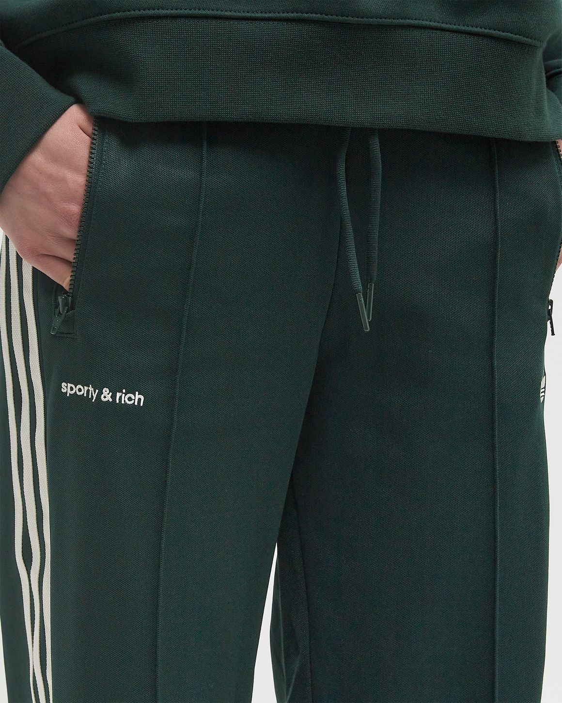 adidas adidas x Sporty & Rich Track Pants - Green | adidas KE