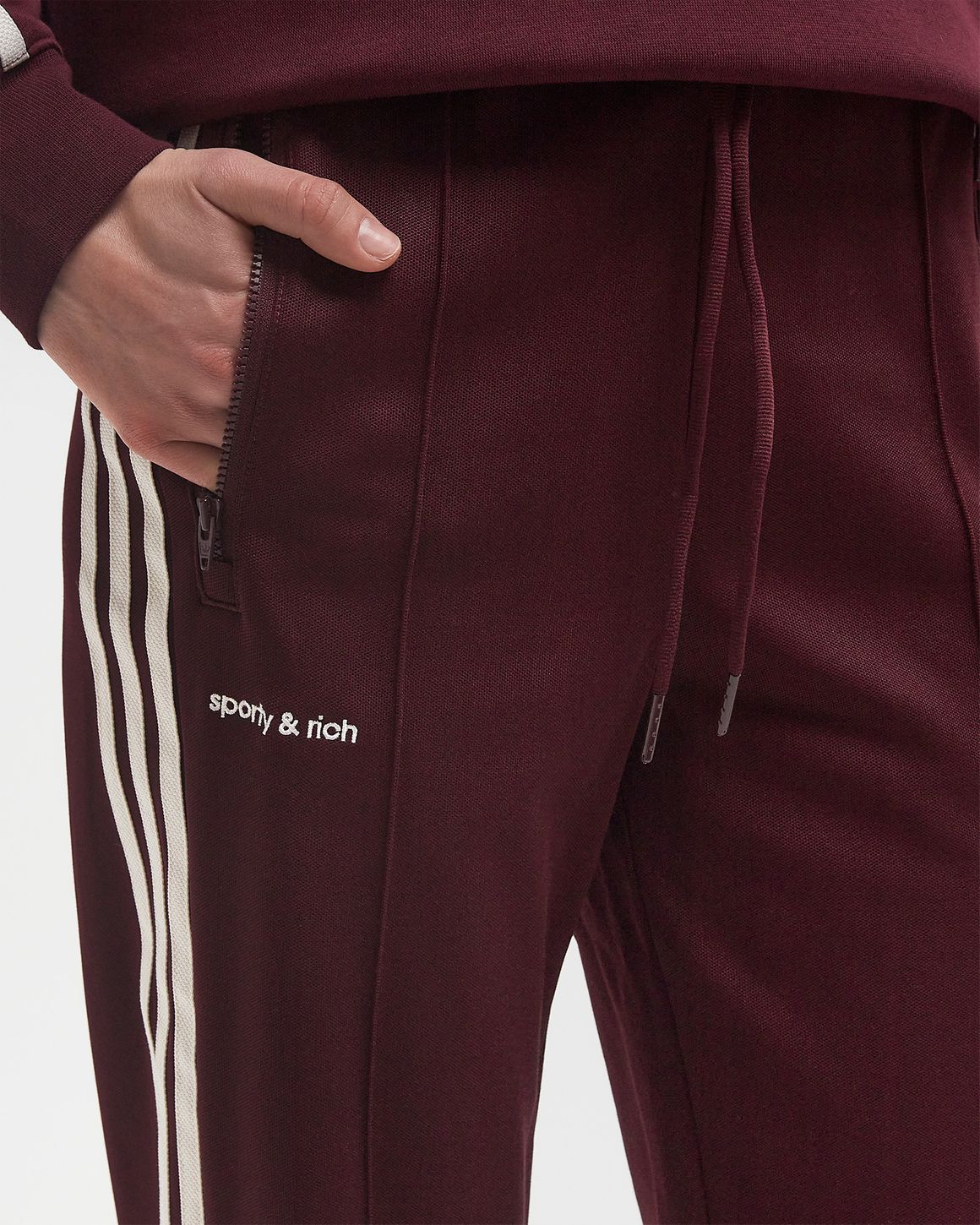 adidas x Sporty & Rich Track Pants - Blue | Free Shipping