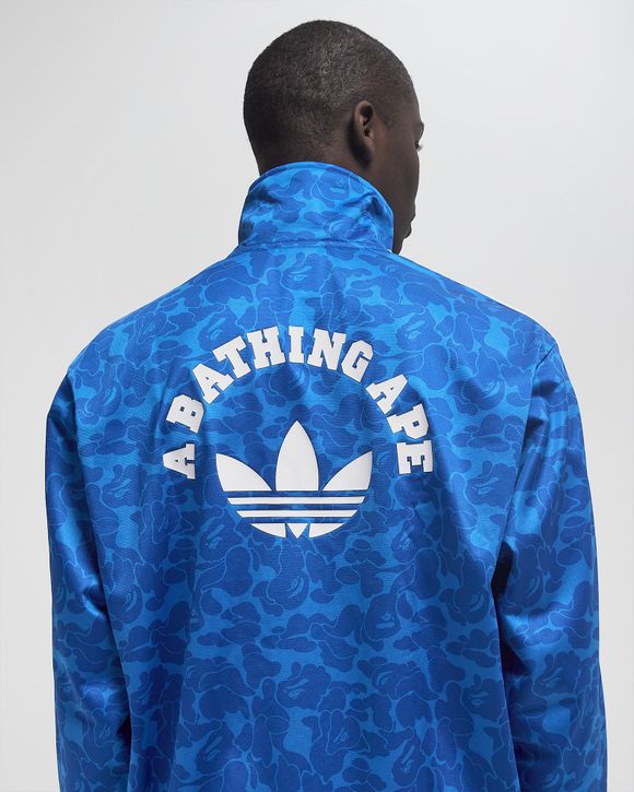 Adidas x BAPE FB TRACK TOP AOP Blue | BSTN Store Adidas x BAPE FB TRACK TOP AOP Blue | BSTN Store