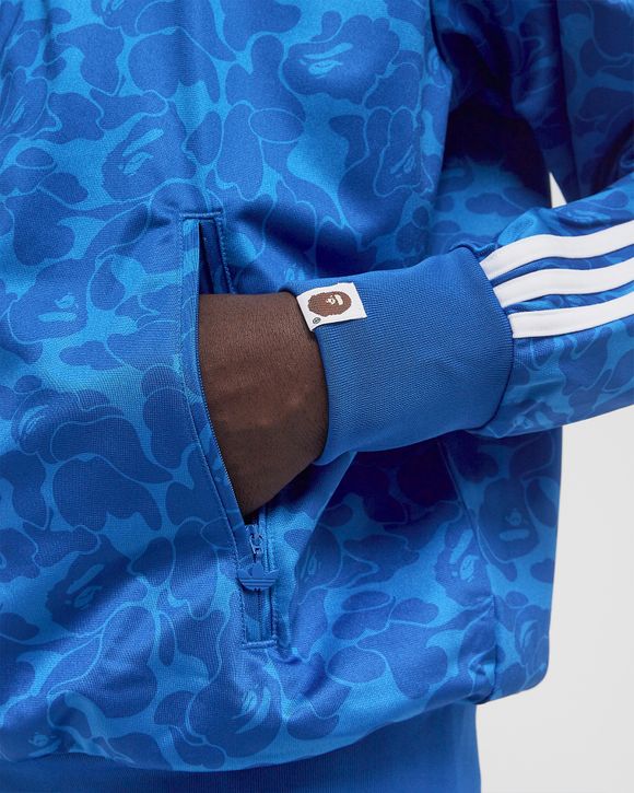 Adidas x BAPE FB TRACK TOP AOP Blue | BSTN Store Adidas x BAPE FB TRACK TOP AOP Blue | BSTN Store