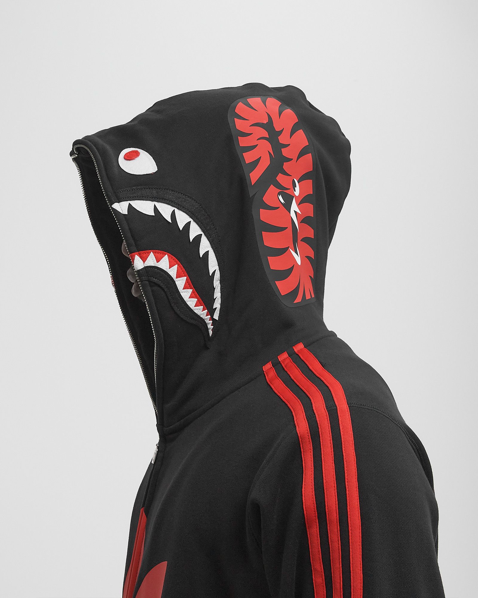 x Bape Shark Hoodie