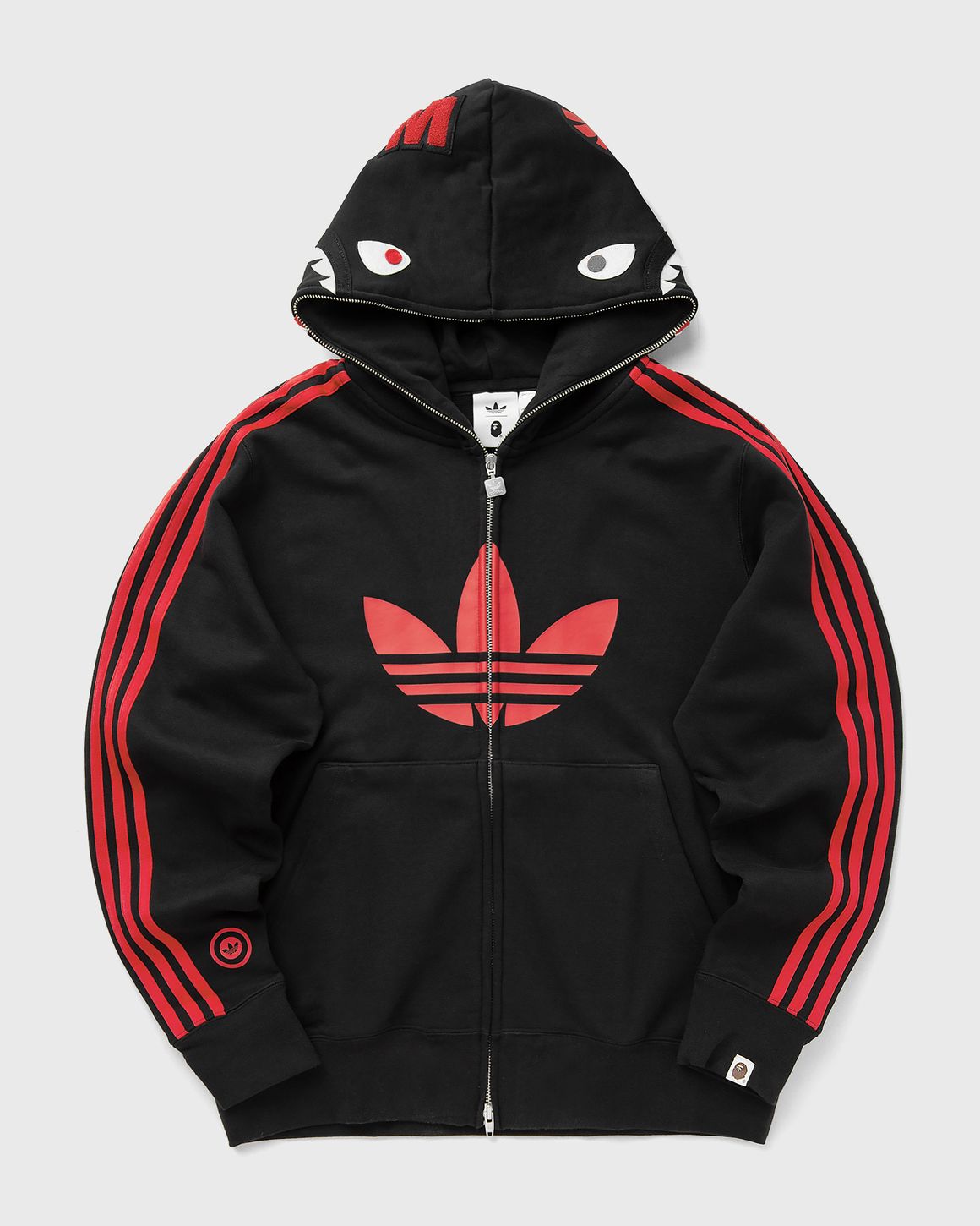 Adidas x Bape Shark Hoodie Black | BSTN Store Adidas x Bape Shark Hoodie Black | BSTN Store