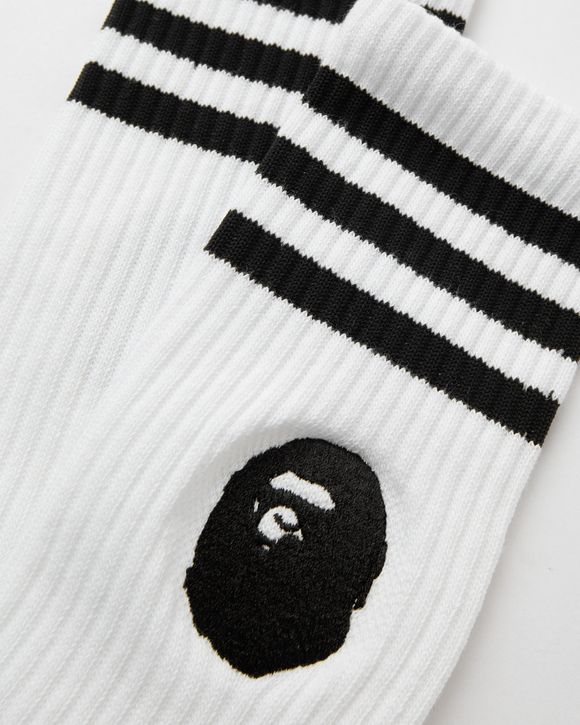 関税送料込♪BAPE X ADIDAS/SOCKS ホワイト＆ブラック BAPE X ADIDAS - SOCKS – eu.bape.com