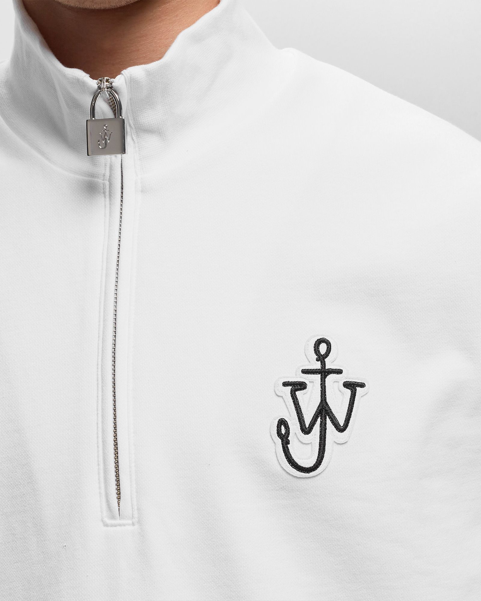 PADLOCK HALF ZIP SWEATSHIRT