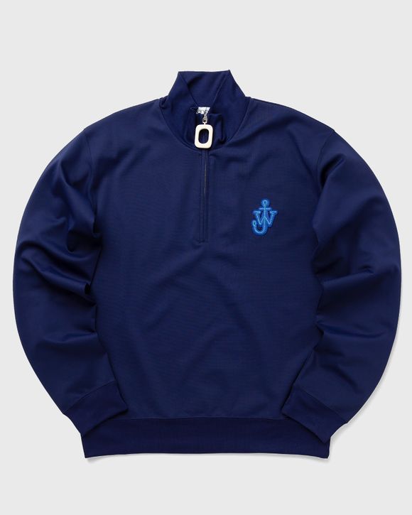 Half zip outlet track sweatshirt