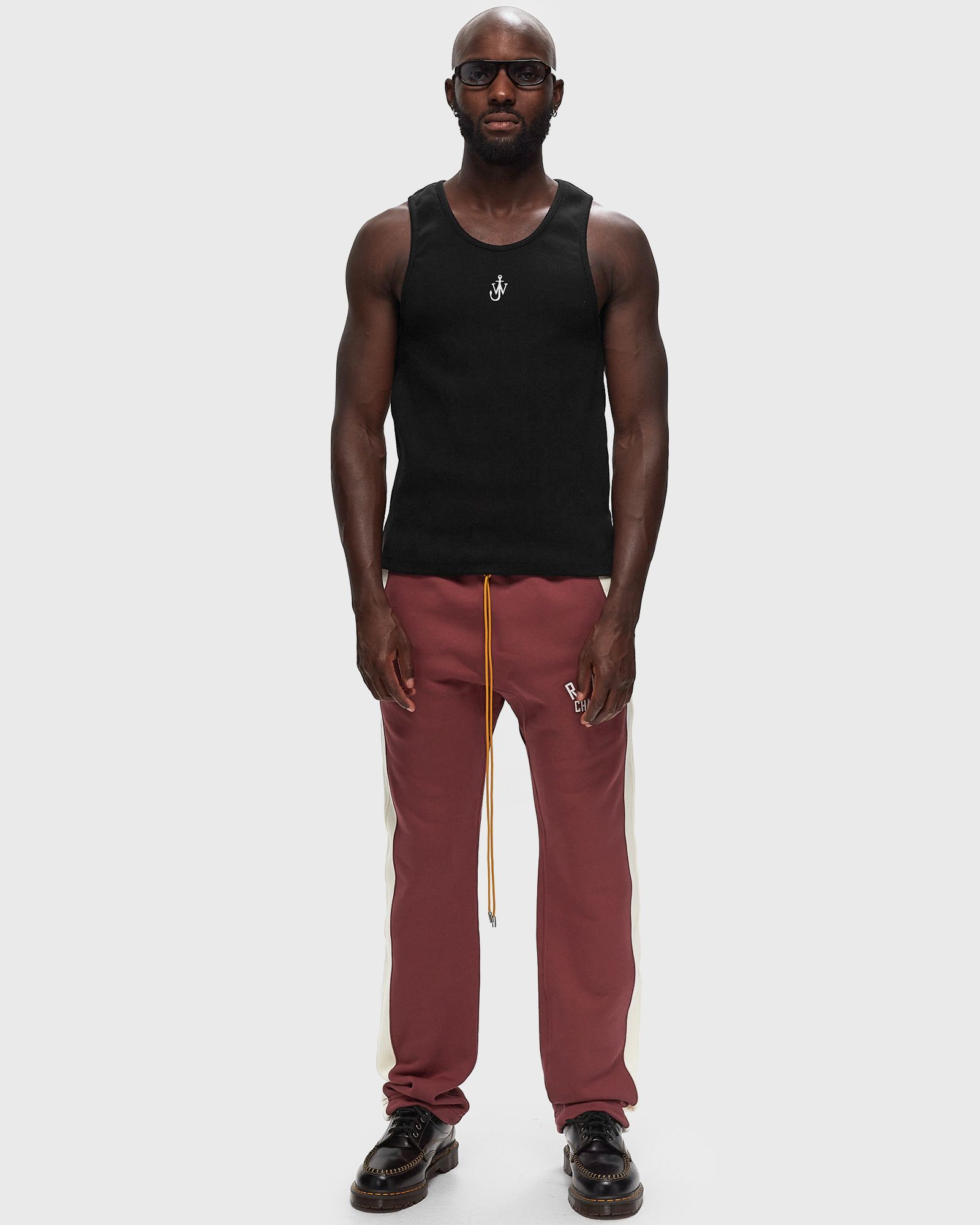 ANCHOR EMBROIDERY TANK TOP