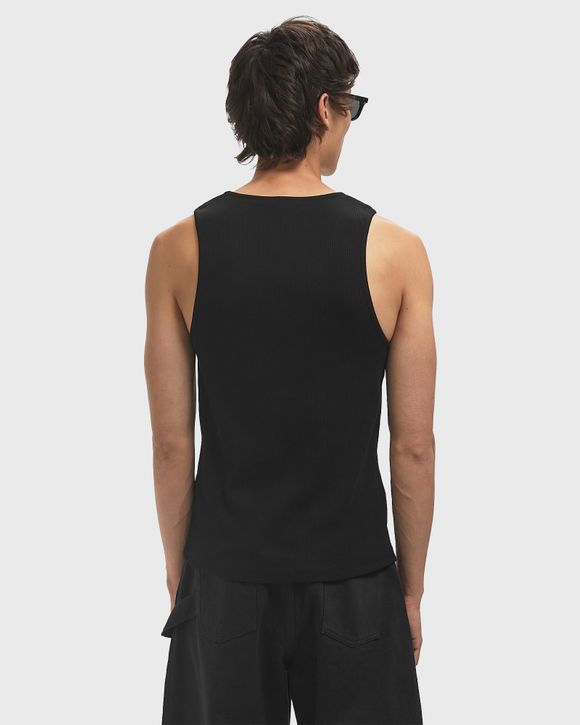JW ANDERSON｜SLEEVELESS (ANCHOR EMBROIDERY VEST (JO0246- JW Anderson ANCHOR EMBROIDERY VEST Black | BSTN Store